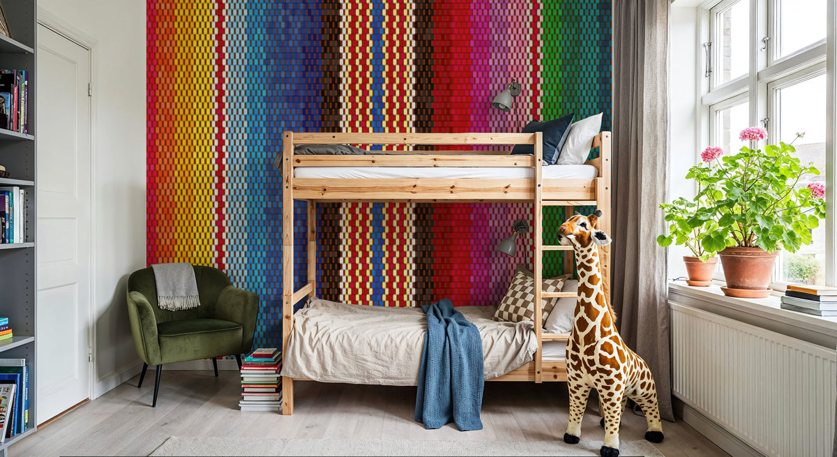 Cinco De Mayo Pattern Mural Wallpaper - room preview 02