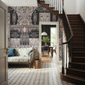 German Renaissance, Pink Mural Wallpaper - room preview 02