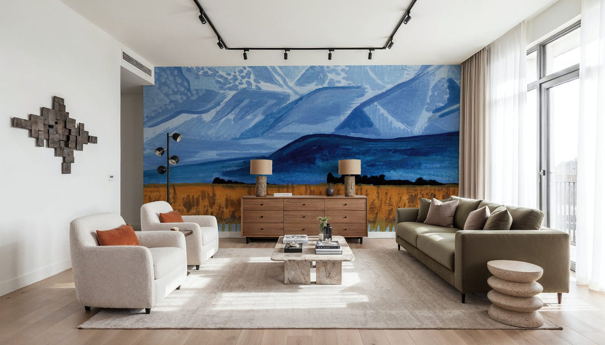 Winter Lake Mural Wallpaper - room preview 02