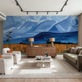 Winter Lake Mural Wallpaper - room preview 02