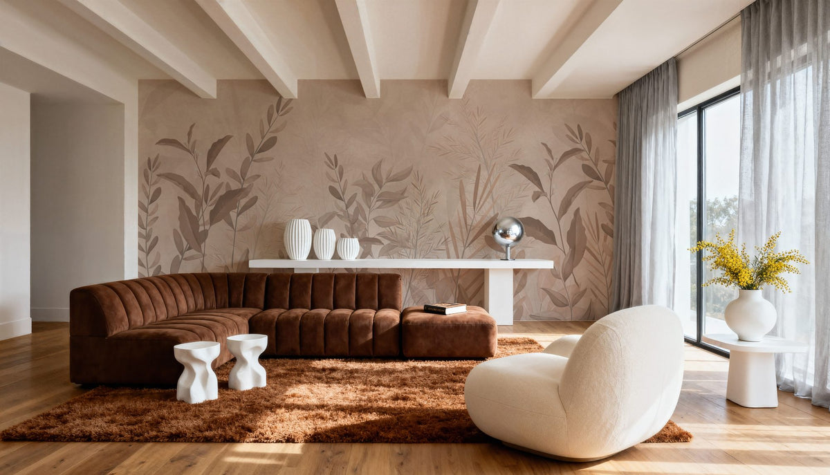Meadow Grass Mural Wallpaper - room preview 03