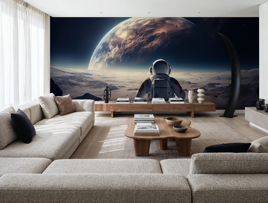 Astronaut Wallpaper Mural – Space Wall Mural – Astronaut Break