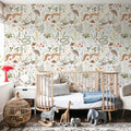 Fantasy Forest - Bright Mural Wallpaper - room preview 02