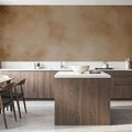 Soft Fog, Orange Mural Wallpaper - room preview 02