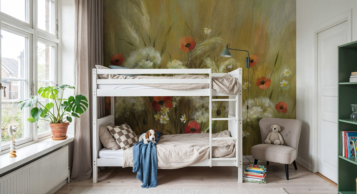 Hidden Meadow Mural Wallpaper - room preview 02