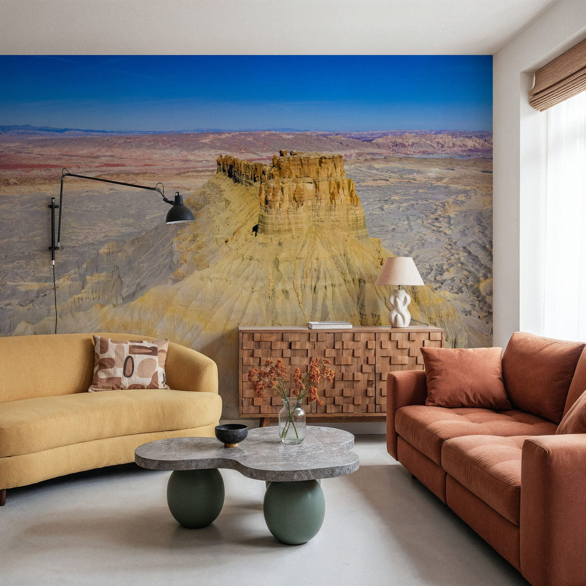Mesa Majesty Mural Wallpaper - room preview 02