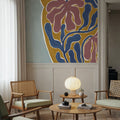 Modern Floral Vase I Mural Wallpaper - room preview 02