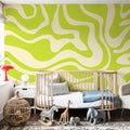 Octopus Effect Mural Wallpaper - room preview 02