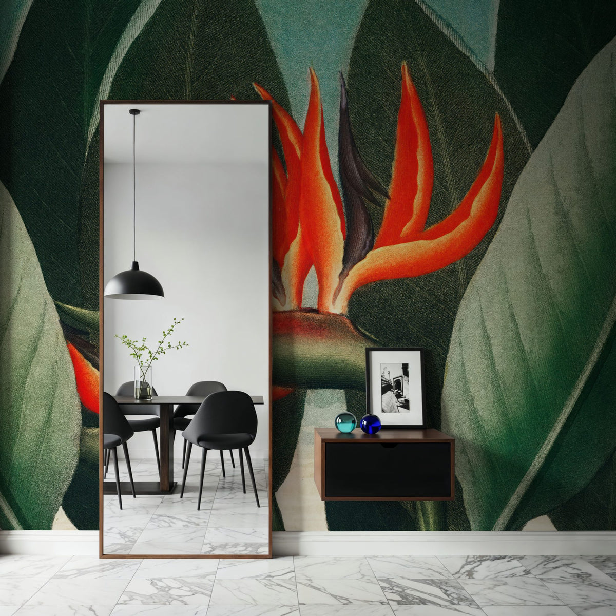 The Queen–Plant Mural Wallpaper - room preview 02
