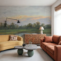 Calm and Still At Sunrise Mural Wallpaper - room preview 02