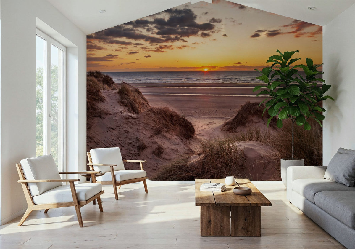 Formby Beach Mural Wallpaper - room preview 02