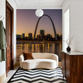 Twilight Arch Mural Wallpaper - room preview 02