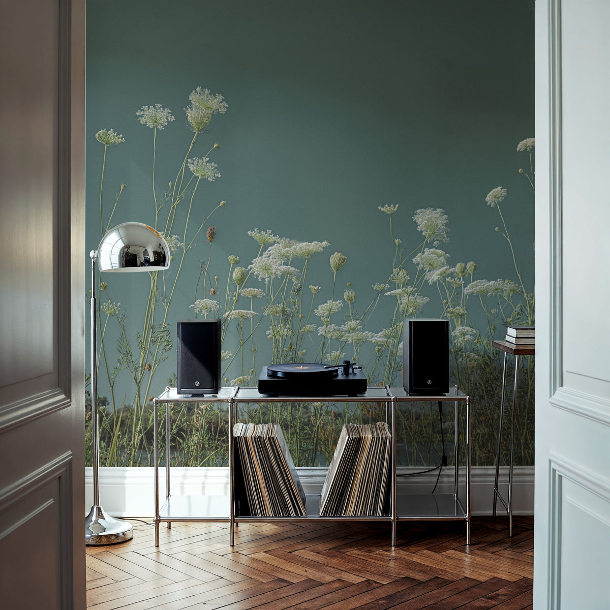 Wild Flowers Dance Mural Wallpaper - room preview 02