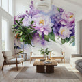 Peony Melody Bright Mural Wallpaper - room preview 02