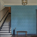 Coastal Signals Blue Mural Wallpaper - room preview 02