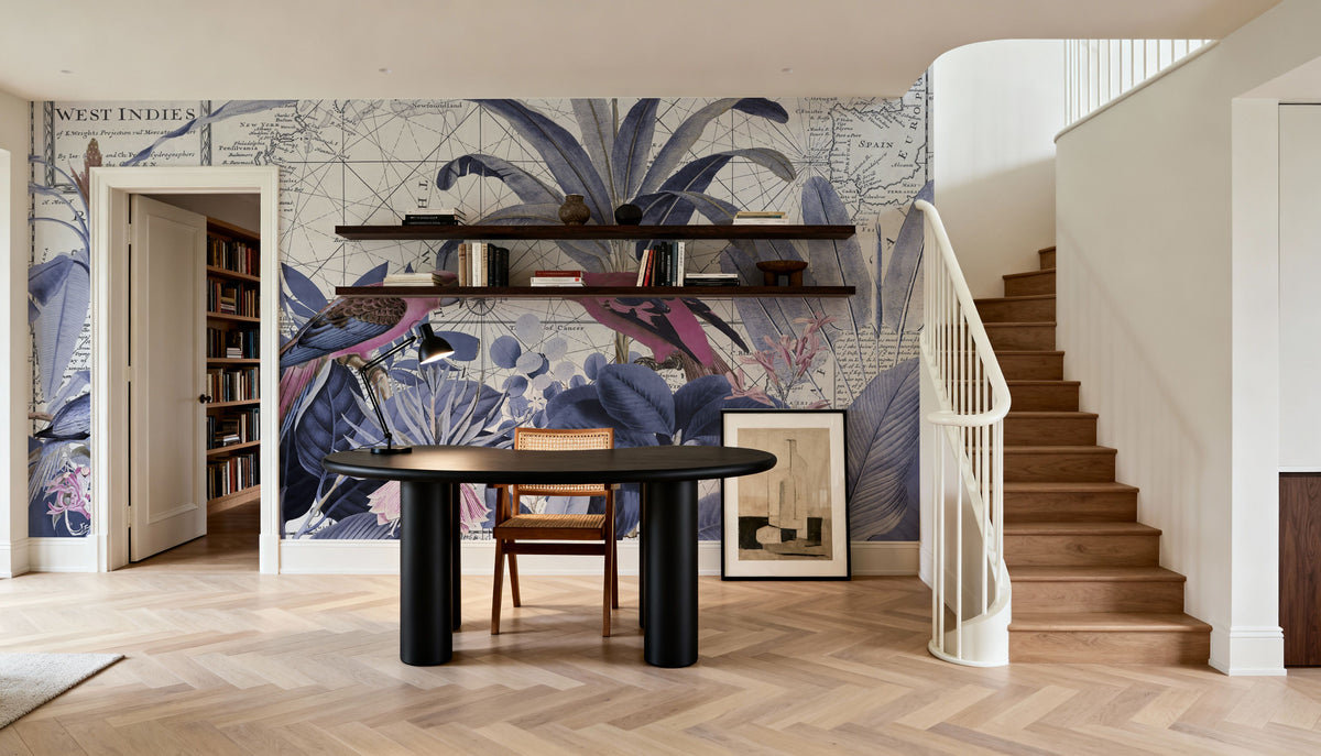 Exotic Wildlife VI-II Mural Wallpaper - room preview 02