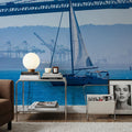 Sailing the Bay Mural Wallpaper - room preview 02