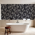 Sleeping Garden Leaves Mural Wallpaper - room preview 02