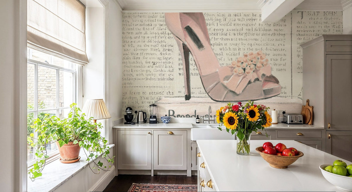 Fashion Magazine I Cover Mural Wallpaper - room preview 02