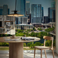 Urban Riverside Mural Wallpaper - room preview 02