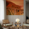 Golden Bridge Passage Mural Wallpaper - room preview 02