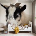 Pippa the Goat IV Mural Wallpaper - room preview 02