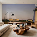 Coastal Beacon Mural Wallpaper - room preview 02