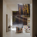 Autumn Journey Mural Wallpaper - room preview 02