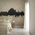 Monterosso Al Mare Italy Skyline Concrete Mural Wallpaper - room preview 02