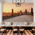 Charles Bridge Sunrise Mural Wallpaper - room preview 02