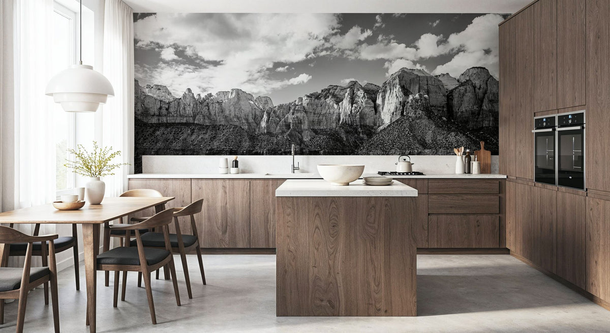 Zion Canyon Ridge Mural Wallpaper - room preview 02