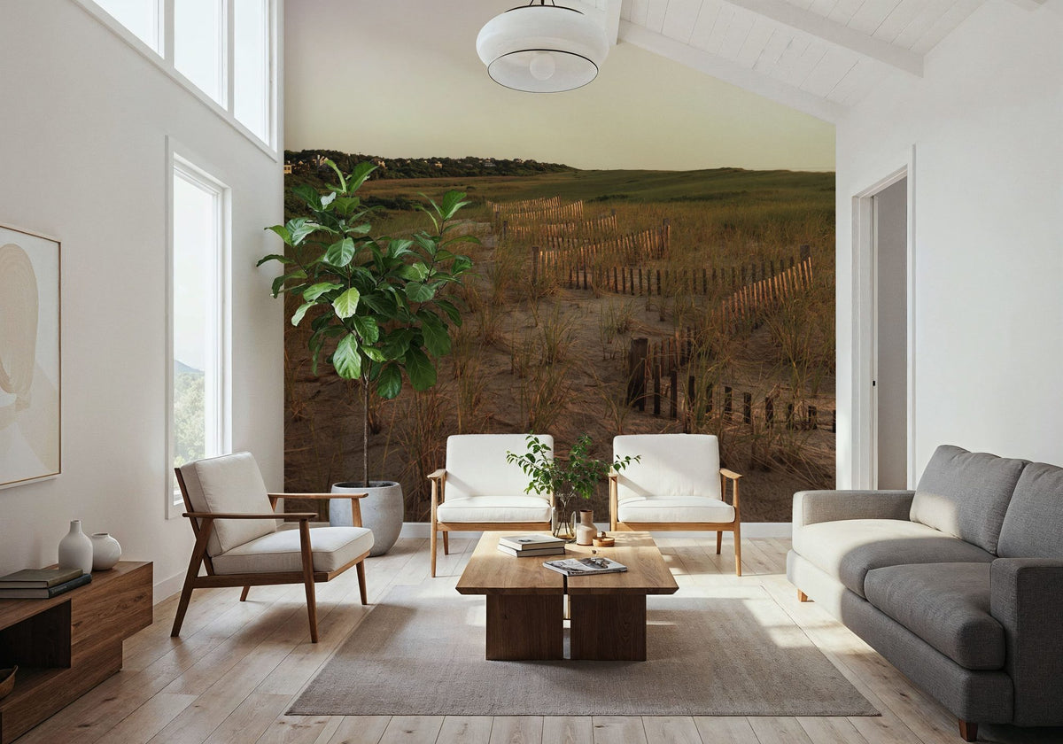 Light Over the Dunes Mural Wallpaper - room preview 02