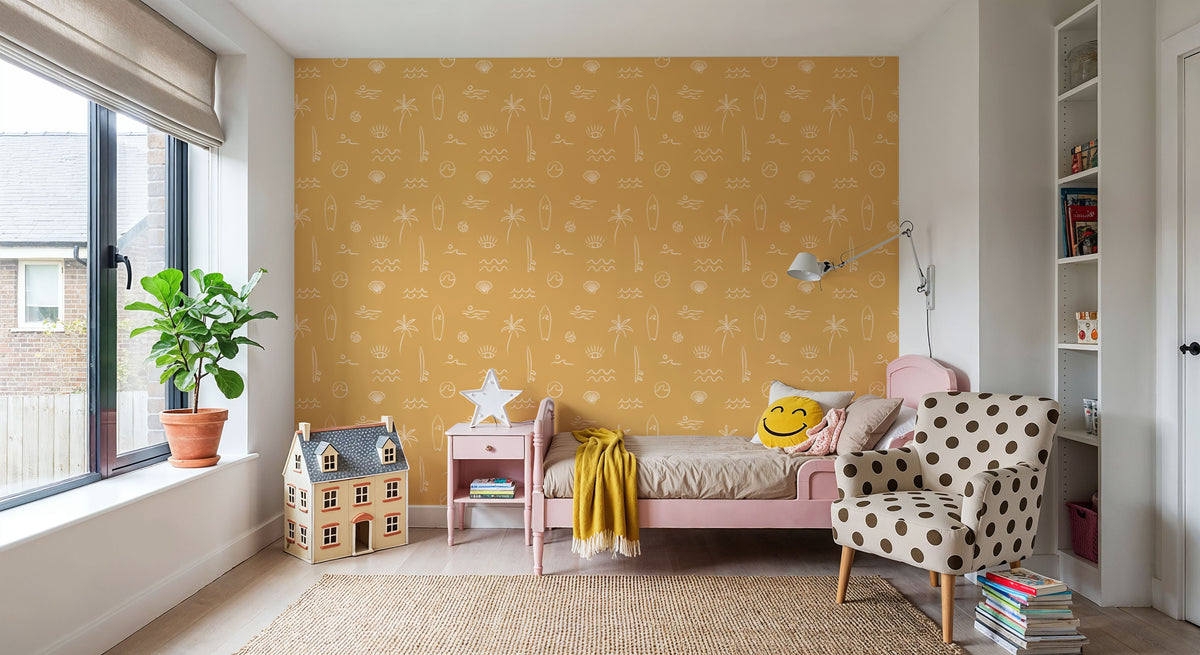 Surf's Up Mural Wallpaper - room preview 02