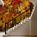 Leaves of Rust Mural Wallpaper - room preview 02