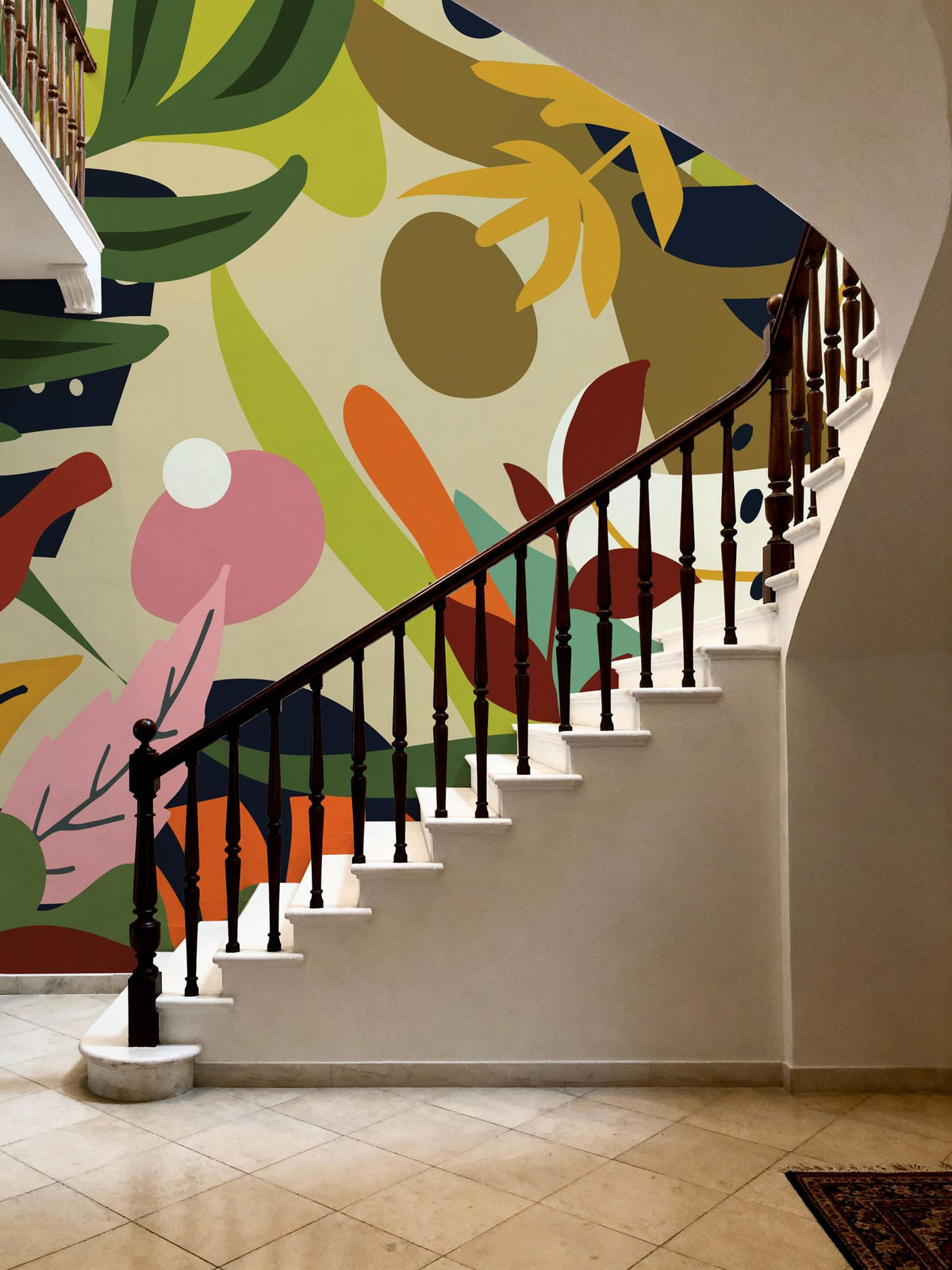 Jungle Mix Mural Wallpaper - room preview 02