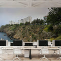 Cliffside Vista Mural Wallpaper - room preview 02