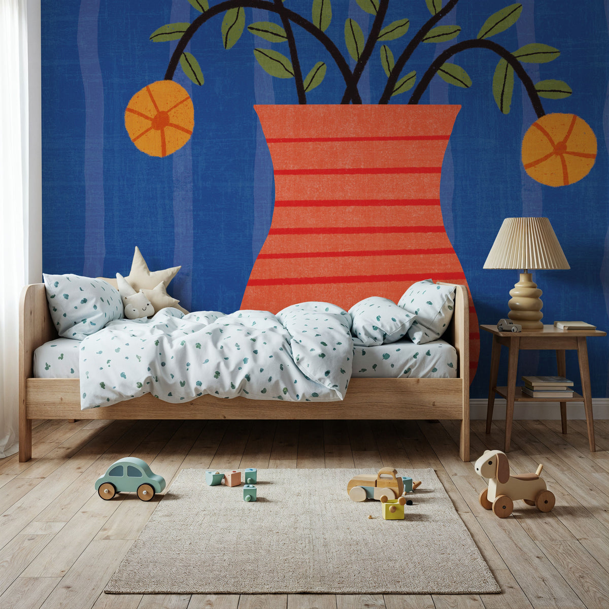 Still Blooms II Mural Wallpaper - room preview 02