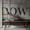 Downtown Arrow Mural Wallpaper - room preview 02