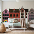 On Our Street Mural Wallpaper - room preview 02