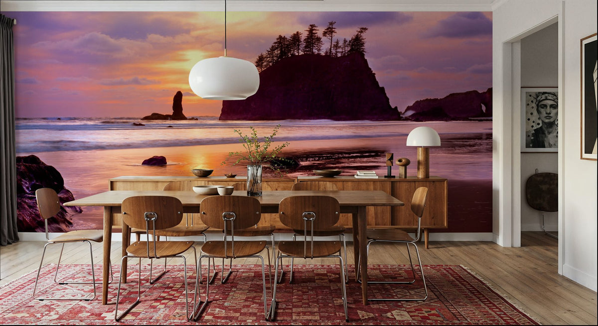 Second Beach Mural Wallpaper - room preview 02