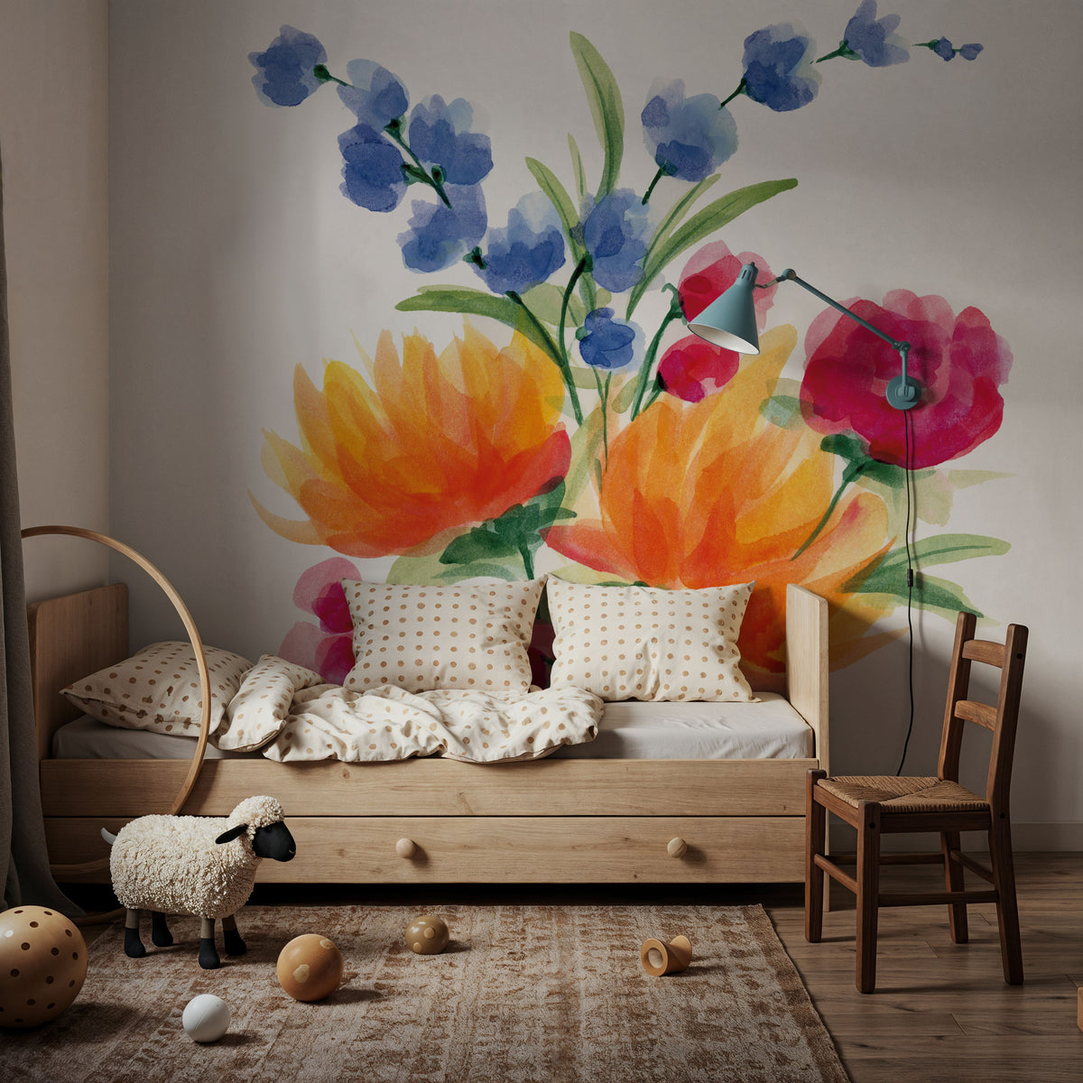 Spring Is Blooming IV Mural Wallpaper - room preview 02