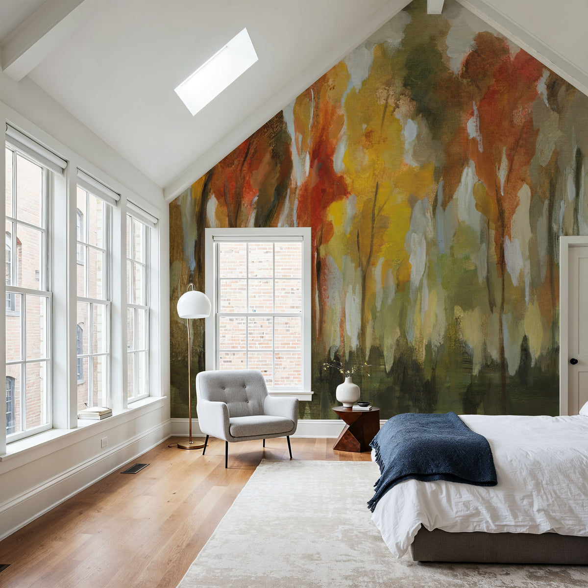 Enchanted Forest Mural Wallpaper - room preview 02