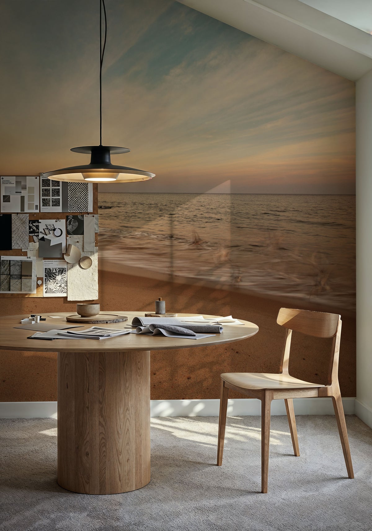 Marthas Vineyard Beach II Mural Wallpaper - room preview 02