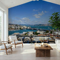 Historic River Metropolis Mural Wallpaper - room preview 02