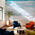 Sandy Shore Mural Wallpaper - Light Tone - room preview 02