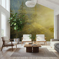Foggy Sunrise Mural Wallpaper - room preview 02
