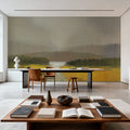 Fog and Golden Fields Mural Wallpaper - room preview 02