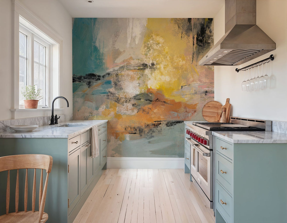 Sea and Land Mural Wallpaper - room preview 02