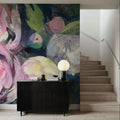 Evening Peonies Mural Wallpaper - room preview 02