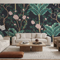 The Bird and the Rose Mural Wallpaper - room preview 02